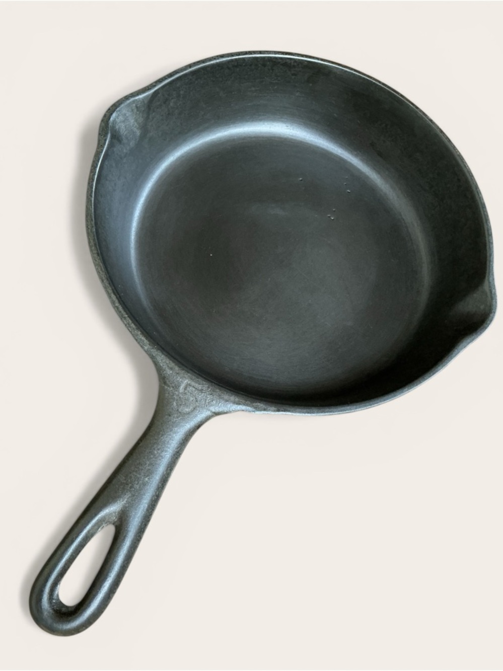 Vollrath No 5 Cast Iron Skillet USA Vintage Restored Flat Bottom